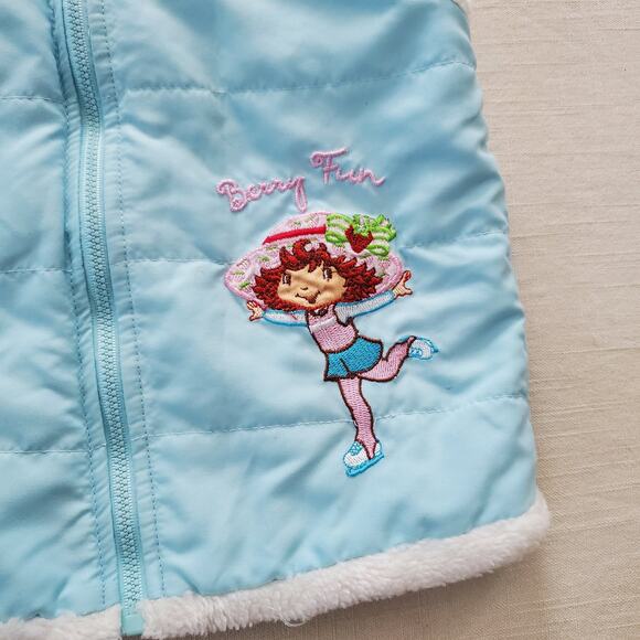 Y2k Strawberry Shortcake Vest 5t - Picture 2 of 8